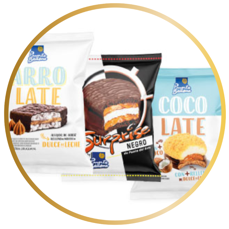 Punta ballena alfajor